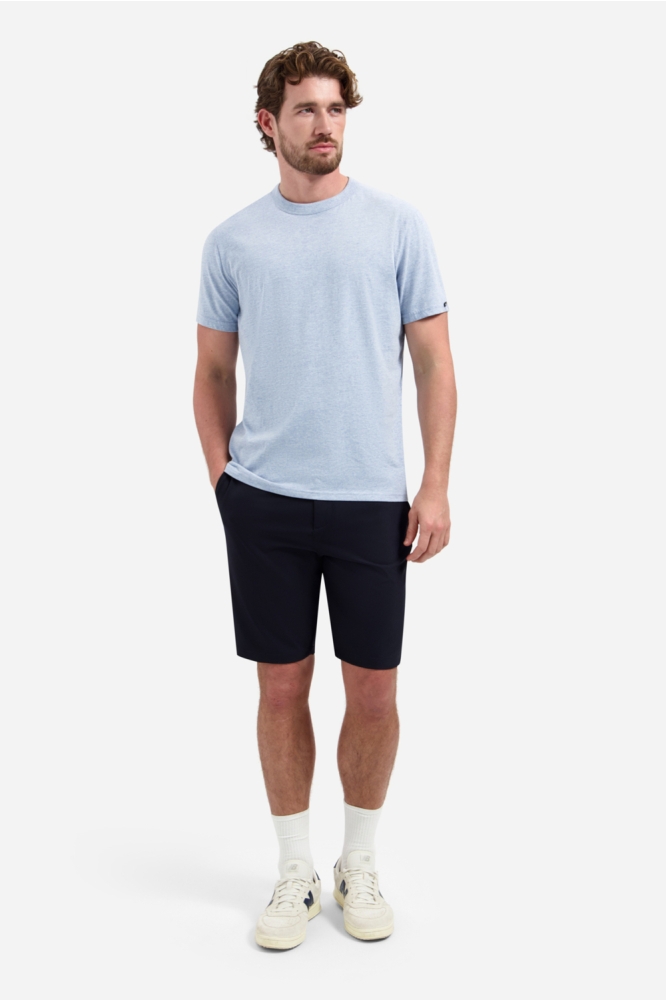 NO-EXCESS blauwe heren t-shirt | Model