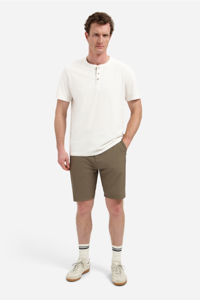 NO-EXCESS beige heren t-shirt | Model