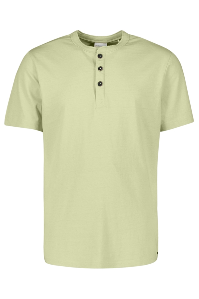 NO-EXCESS groene heren t-shirt | Vooraanzicht