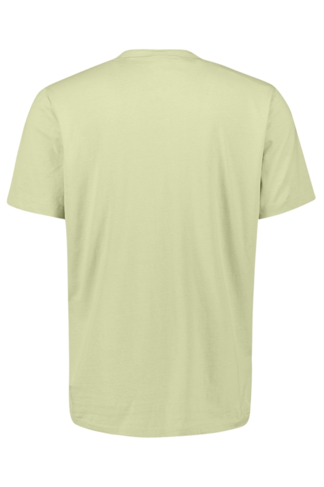 NO-EXCESS groene heren t-shirt | Achteraanzicht