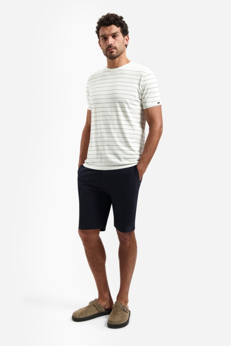 NO-EXCESS beige heren t-shirt | Model