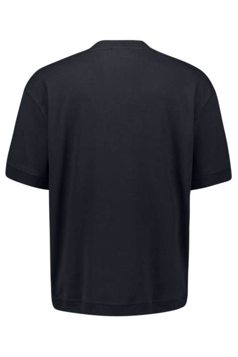NO-EXCESS blauwe heren t-shirt | Achteraanzicht