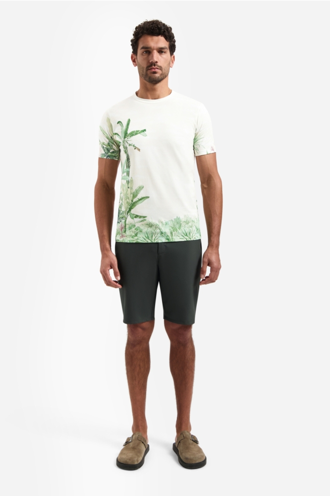 NO-EXCESS beige heren t-shirt | Model