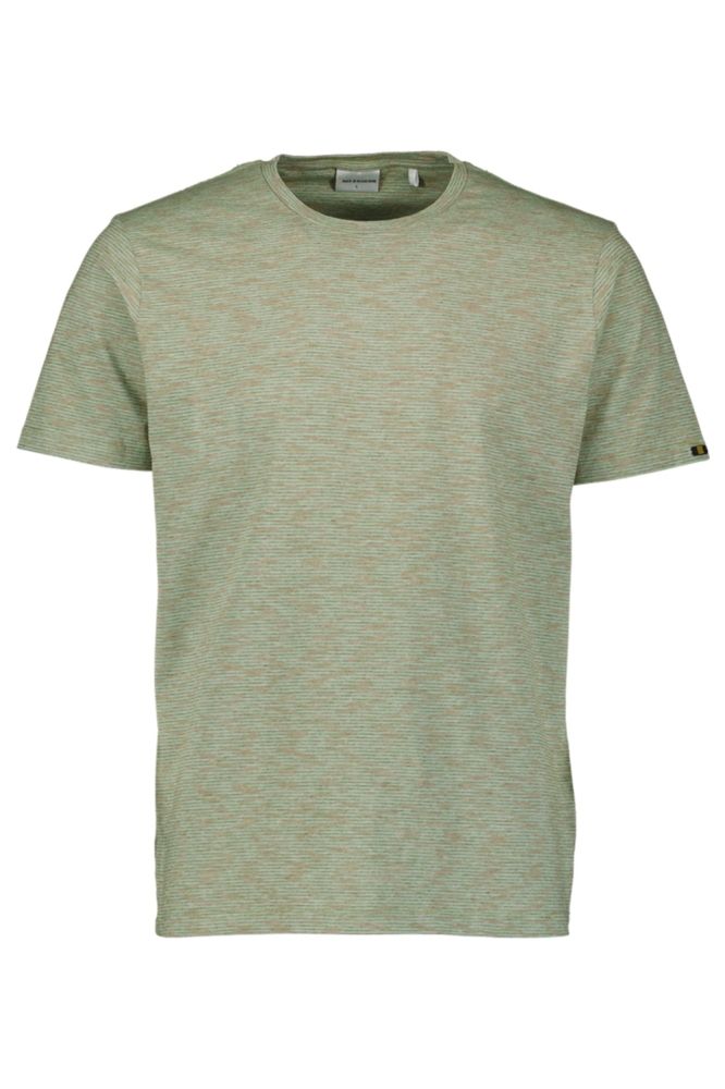 NO-EXCESS groene heren t-shirt | Vooraanzicht