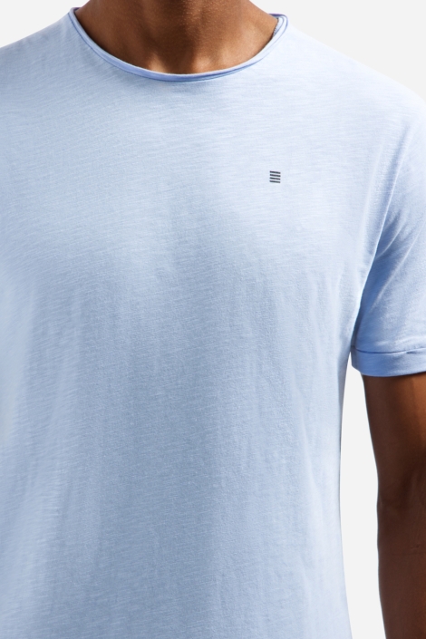 NO-EXCESS blauwe heren t-shirt | Kleurstaal
