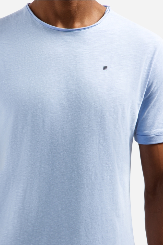 NO-EXCESS blauwe heren t-shirt | Kleurstaal