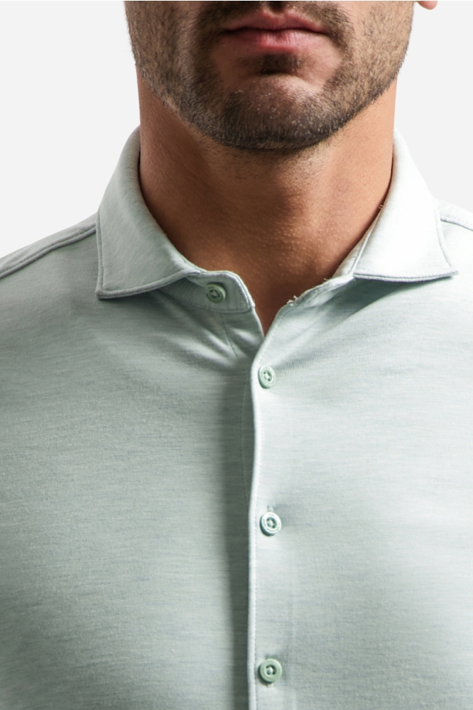 NO-EXCESS groene heren polo | Unique Selling Point