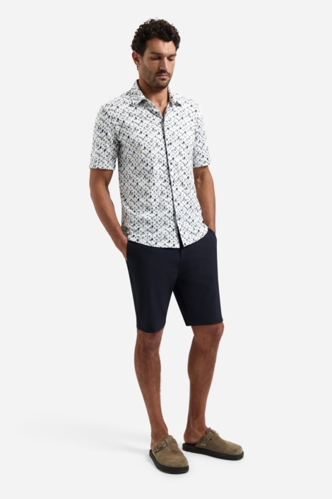 NO-EXCESS blauwe heren overhemd | Model