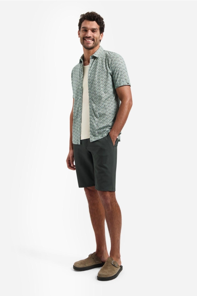 NO-EXCESS groene heren overhemd | Model