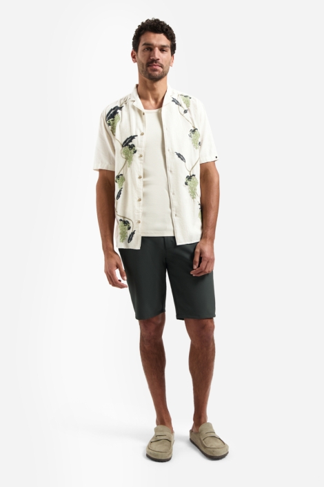 NO-EXCESS groene heren overhemd | Model