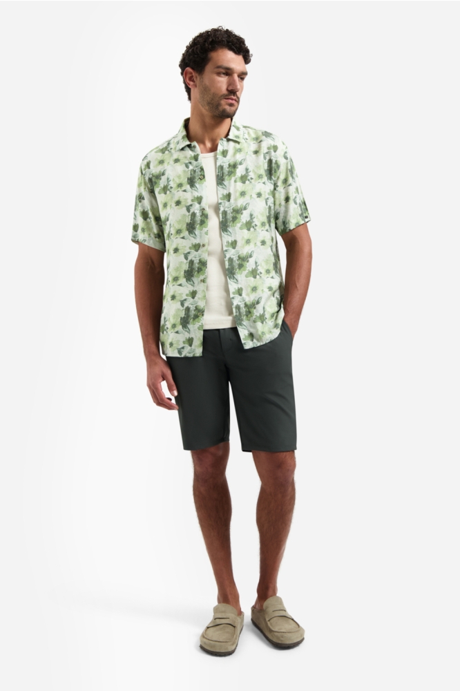 NO-EXCESS groene heren overhemd | Model