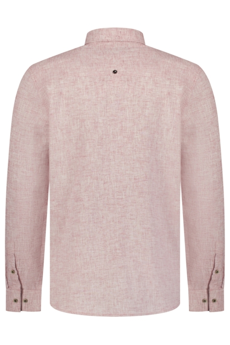 NO-EXCESS roze heren overhemd | Achteraanzicht