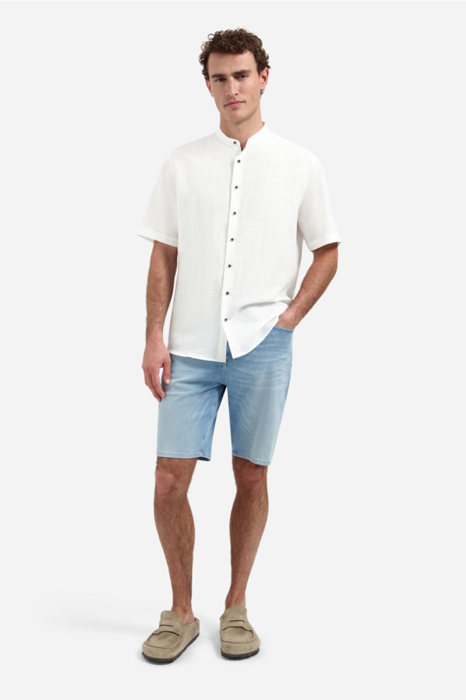 NO-EXCESS witte heren overhemd | Model