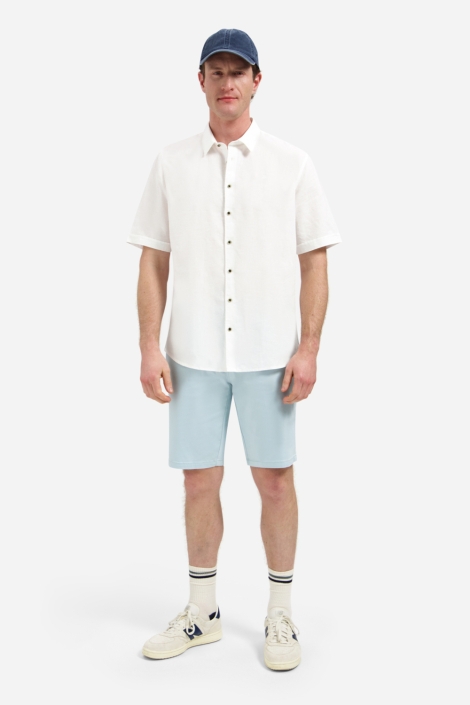 NO-EXCESS witte heren overhemd | Model