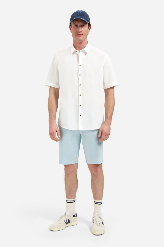 NO-EXCESS witte heren overhemd | Model