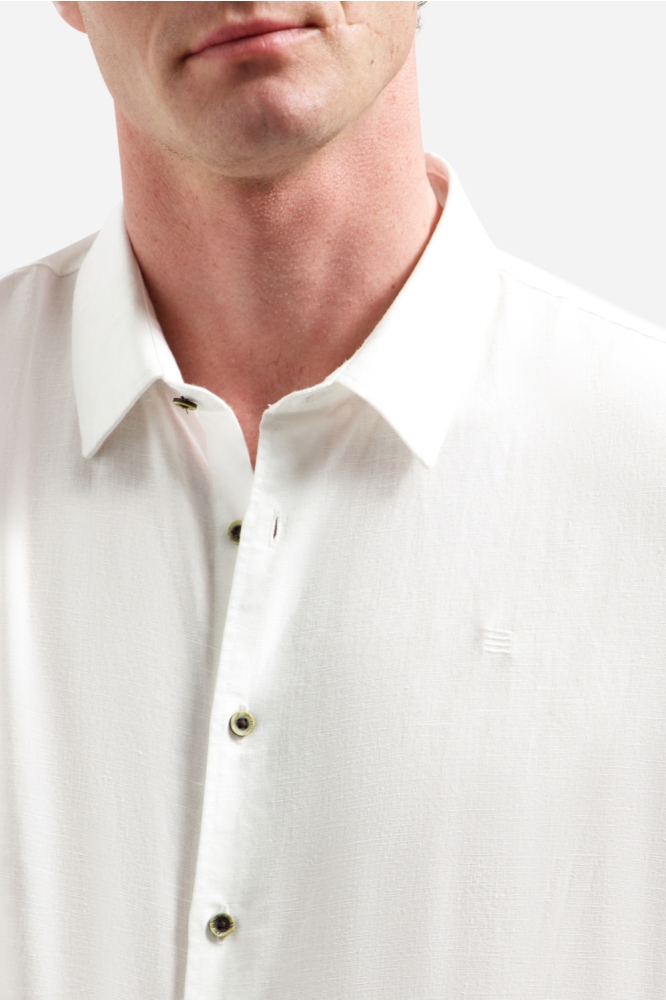 NO-EXCESS witte heren overhemd | Kleurstaal
