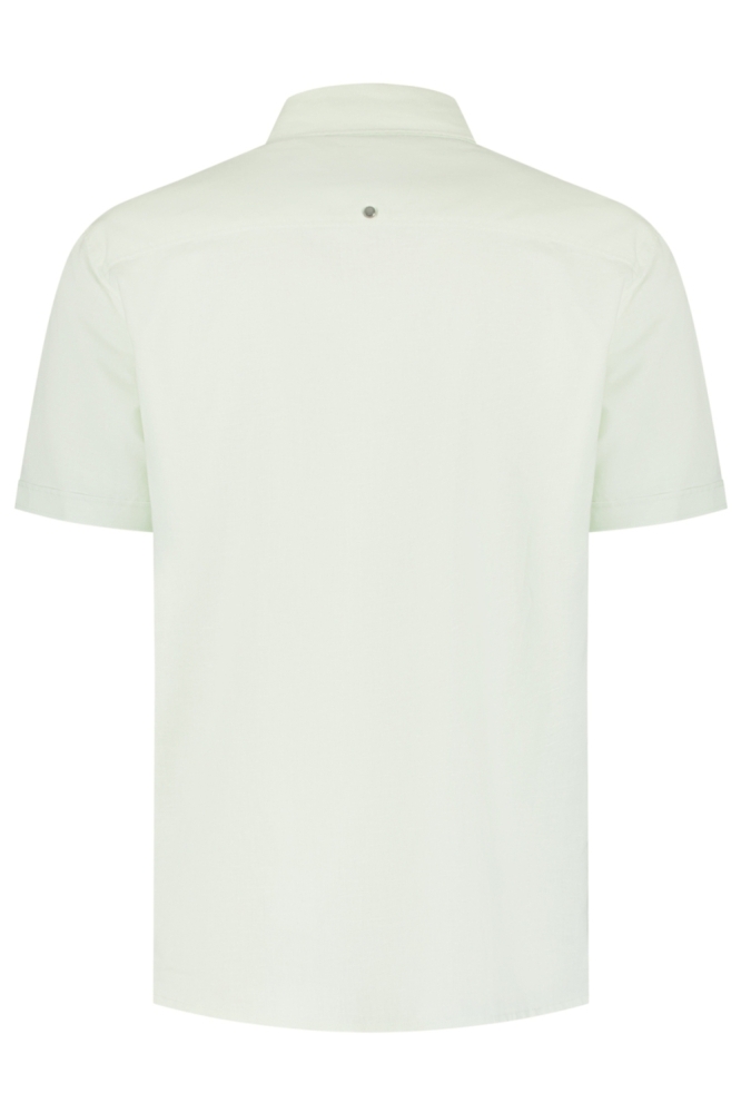 NO-EXCESS groene heren overhemd | Achteraanzicht