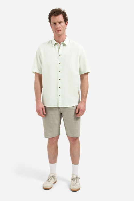 NO-EXCESS groene heren overhemd | Model