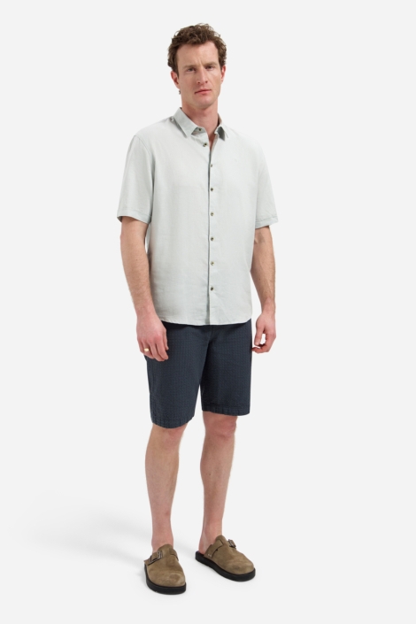 NO-EXCESS groene heren overhemd | Model