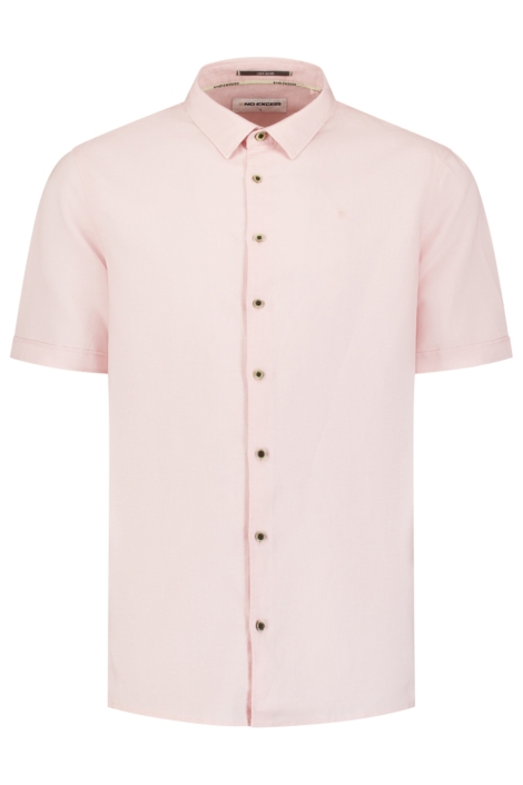 NO-EXCESS roze heren overhemd | Vooraanzicht