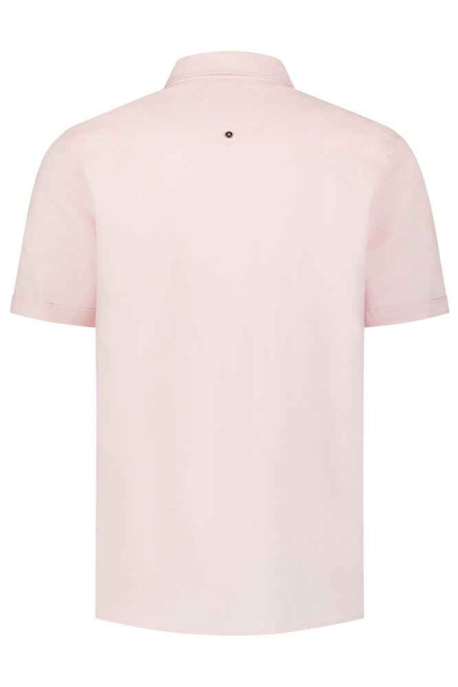 NO-EXCESS roze heren overhemd | Achteraanzicht