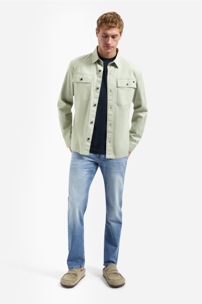 NO-EXCESS groene heren overhemd | Model