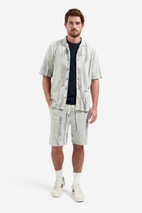 NO-EXCESS beige heren overhemd | Model
