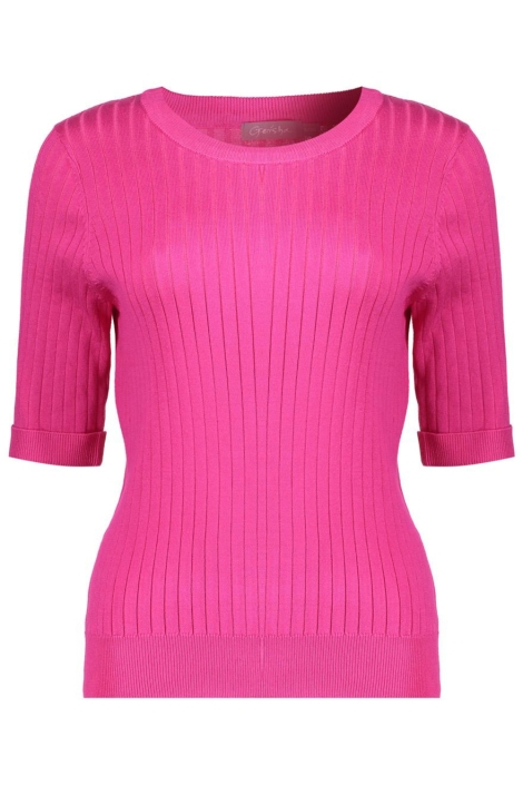 Geisha roze dames trui | Vooraanzicht