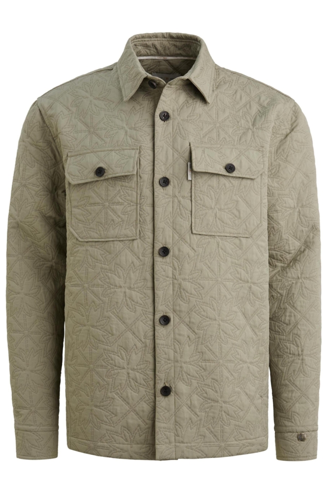 Cast Iron groene heren vest | Vooraanzicht