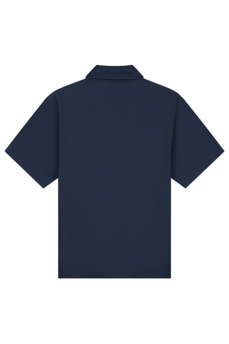 Malelions blauwe heren overhemd | Achteraanzicht