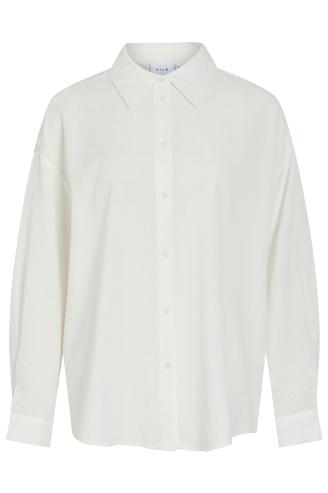 Vila witte dames blouse | Vooraanzicht
