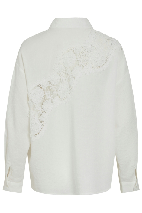 Vila witte dames blouse | Achteraanzicht