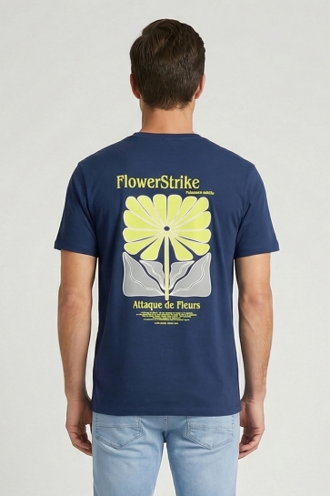 Cars pluyo ts backprint purple Blauw