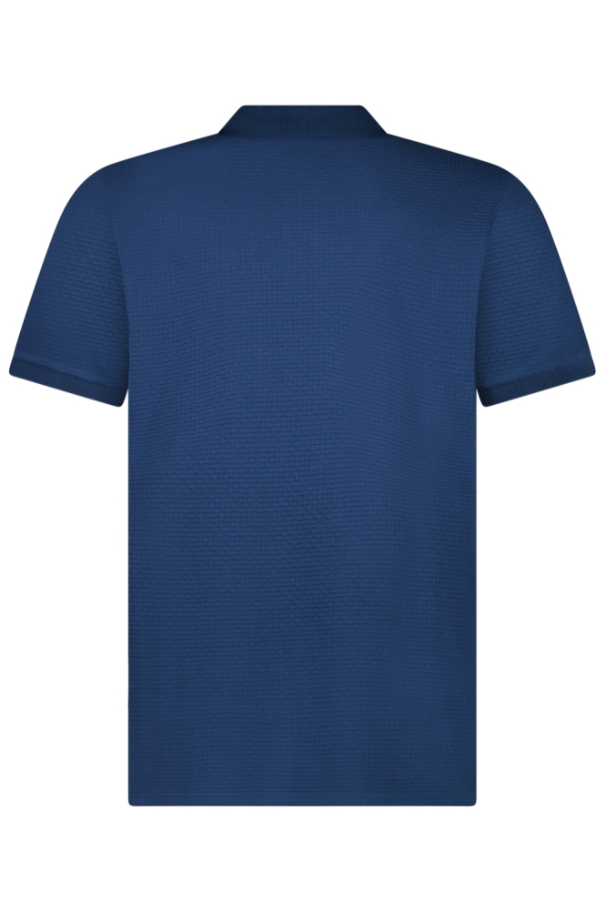Cars blauwe heren polo | Achteraanzicht