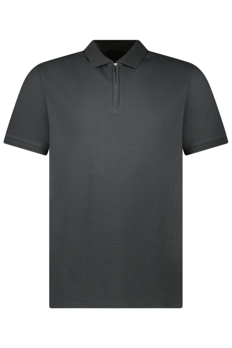 Cars zwarte heren polo | Vooraanzicht