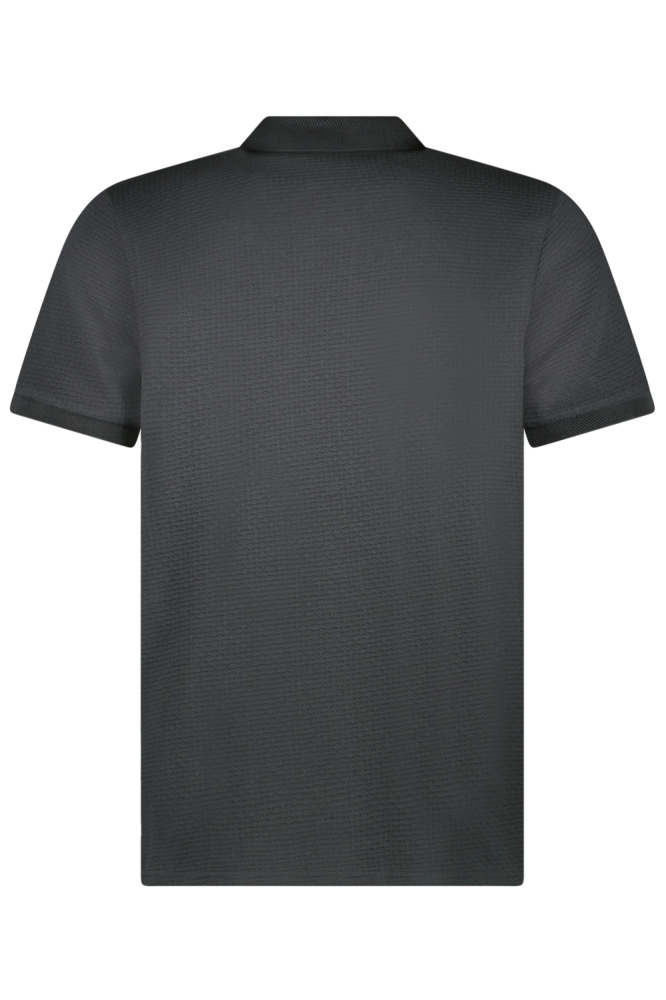 Cars zwarte heren polo | Achteraanzicht
