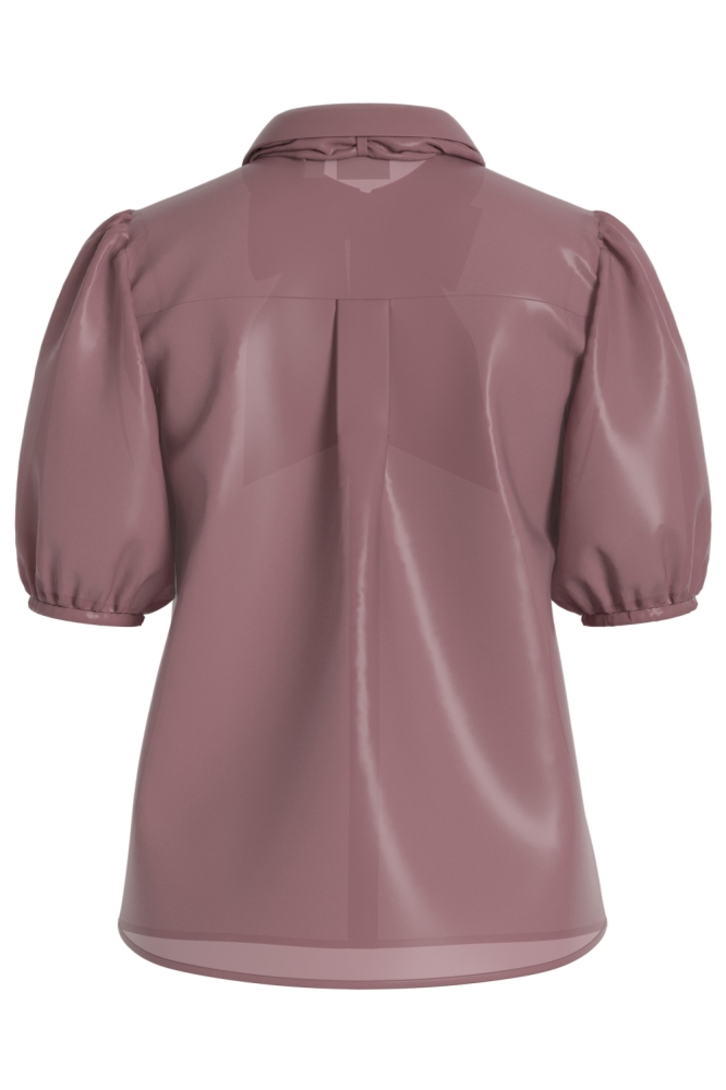 Vila roze dames blouse | Achteraanzicht