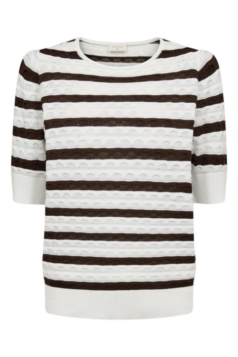 Freequent witte dames trui | Vooraanzicht