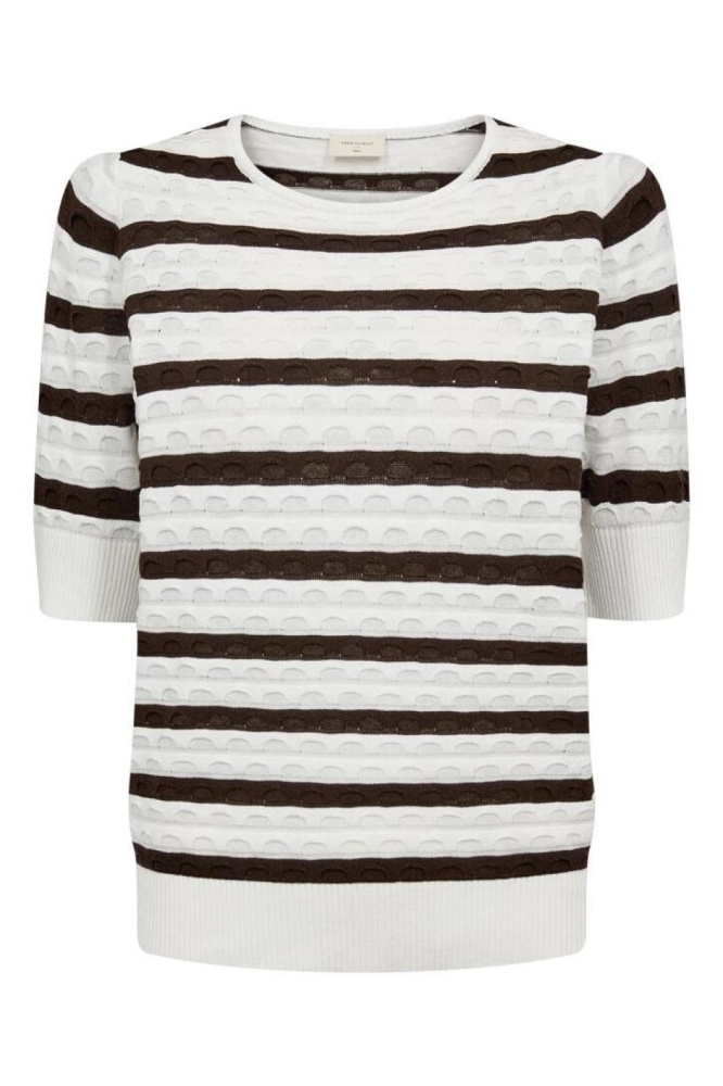 Freequent witte dames trui | Vooraanzicht