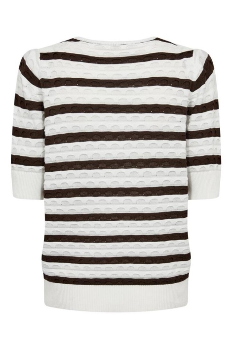 Freequent witte dames trui | Achteraanzicht