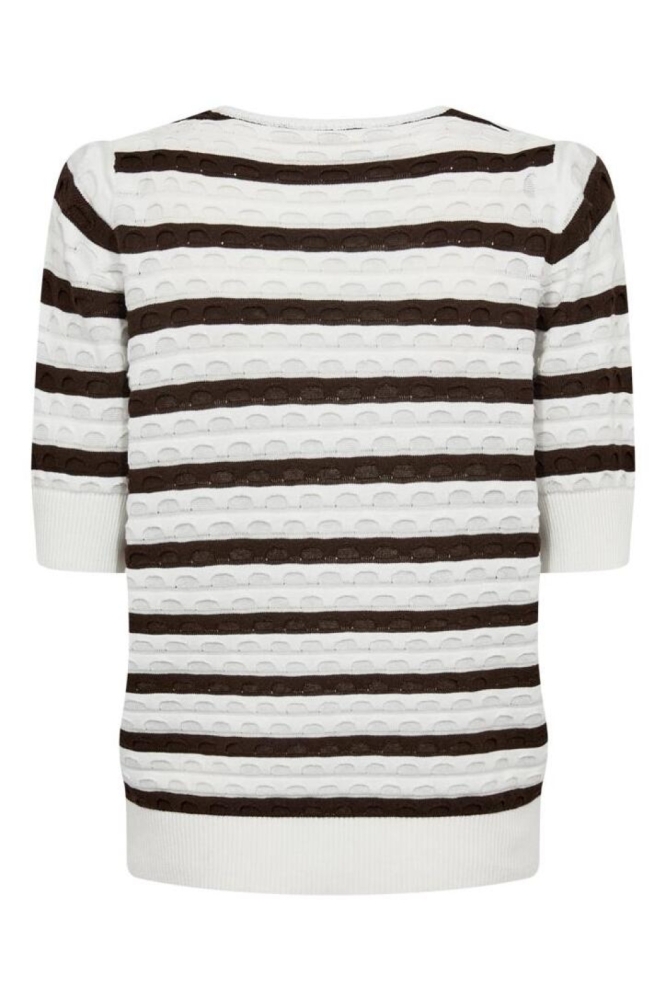 Freequent witte dames trui | Achteraanzicht