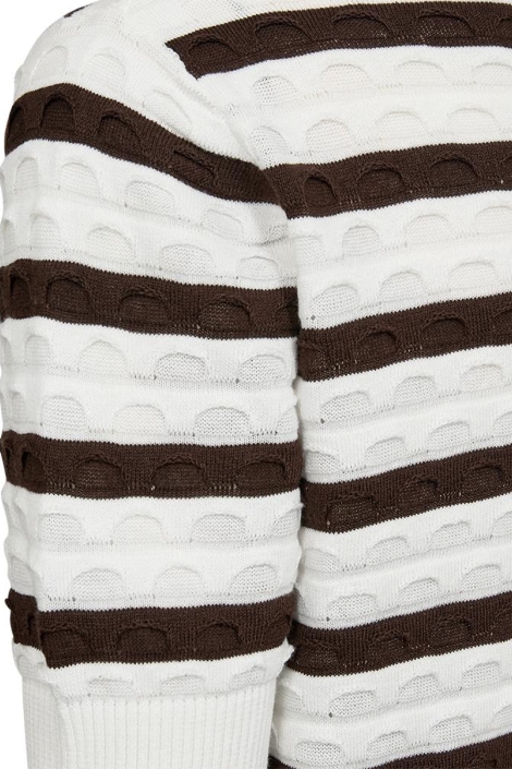 Freequent witte dames trui | Close up