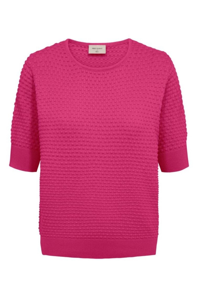 Freequent roze dames trui | Vooraanzicht