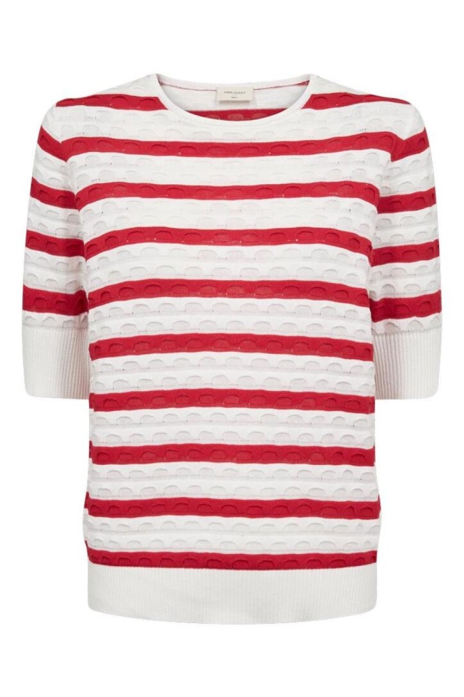 Freequent witte dames trui | Vooraanzicht