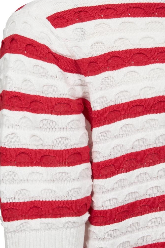 Freequent witte dames trui | Close up