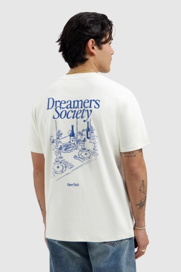 Pure Path T-shirt DINNER SOCIETY T SHIRT 26010111 45 OFF WHITE