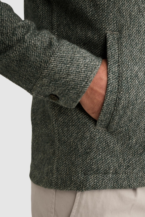 Vanguard blauwe heren overhemd | Close up