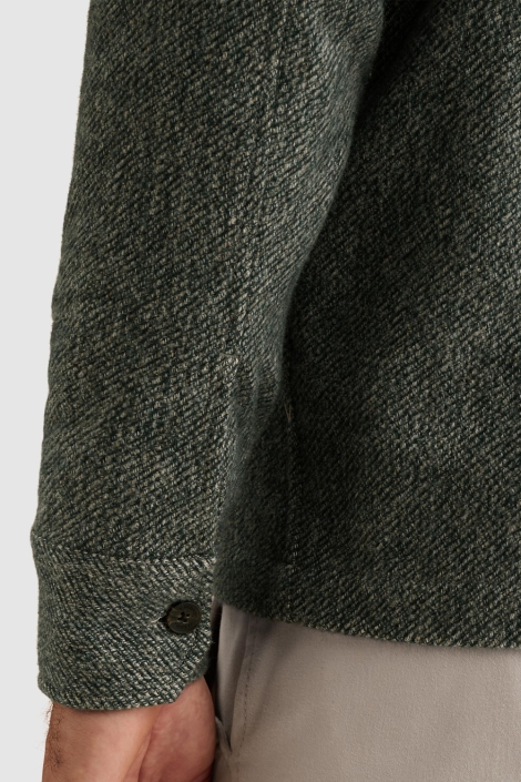 Vanguard blauwe heren overhemd | Close up