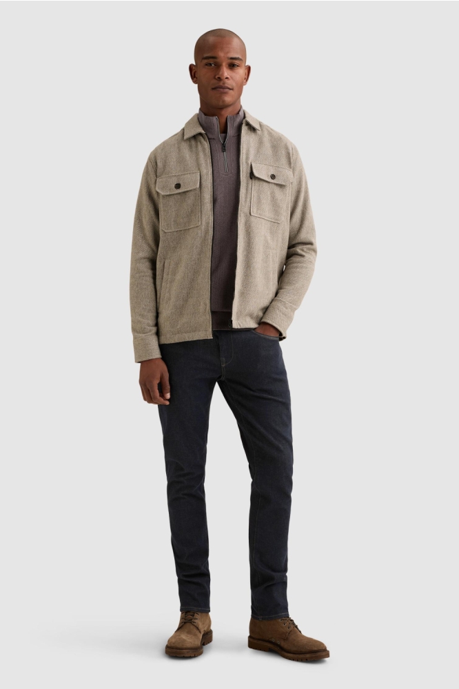 Vanguard taupe heren overhemd | Model