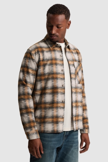 Cast Iron Overhemd OVERSHIRT MET RUITPATROON EN KNOOPSLUITING CSI2608212 8136
